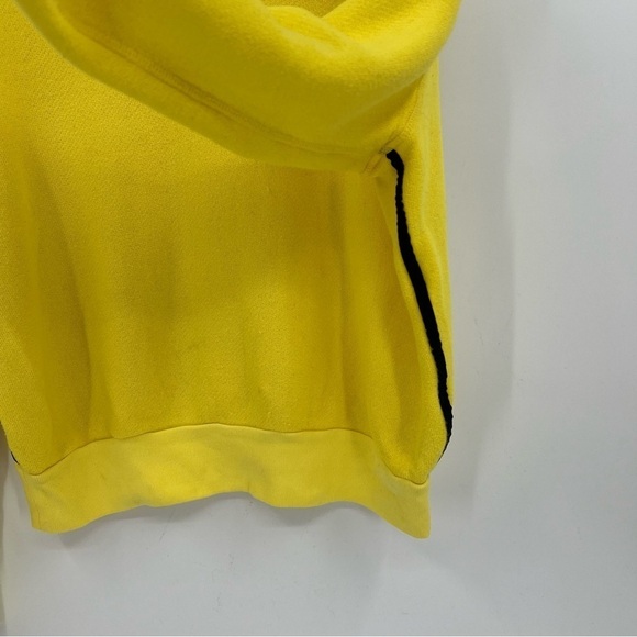 Ben Taverniti Unravel Project Yellow Cutout Terry Sweatshirt Size S - Picture 4 of 7